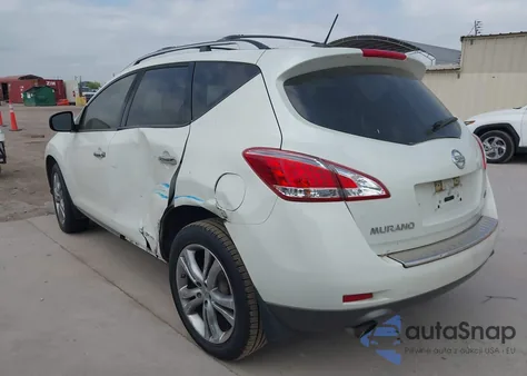 2011 Nissan Murano Le from USA, damaged, VIN JN8AZ1MU3BW066575